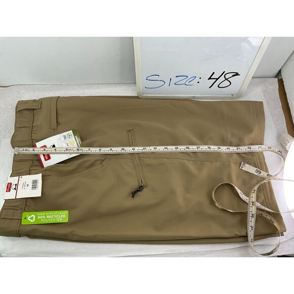 Wrangler Big Men's Outdoor Performance Side Elastic Waist Short SIZE 46/48 - Picture 6 of 8